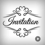 video invitation studio android application logo